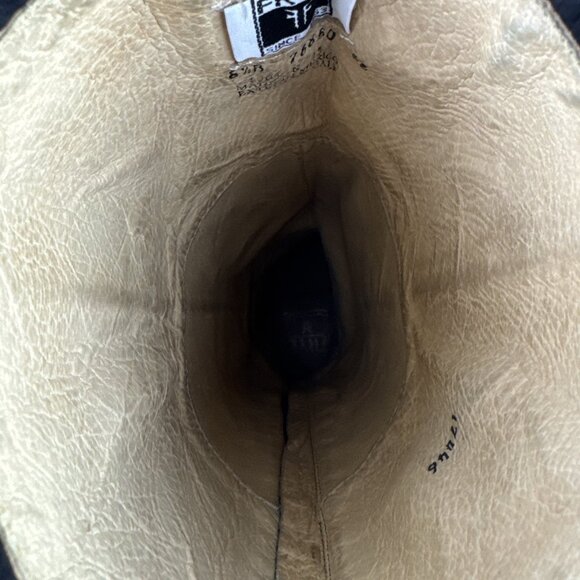 Frye Phillip Harness Tall Boots Riding Leather Back Zip Black 76850 Womens 8.5 B - Picture 10 of 16